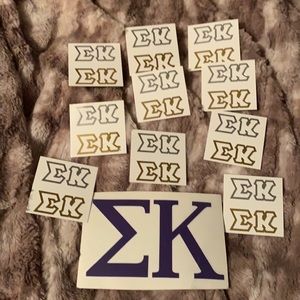Sigma kappa car decal and stickers